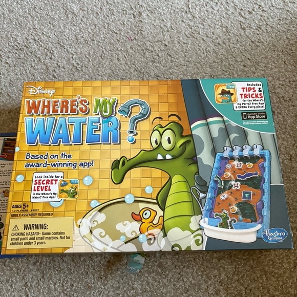 Disney Where's My Water? Board Game Phineas & Ferb Jake and the Neverland Pirate - Picture 1 of 7
